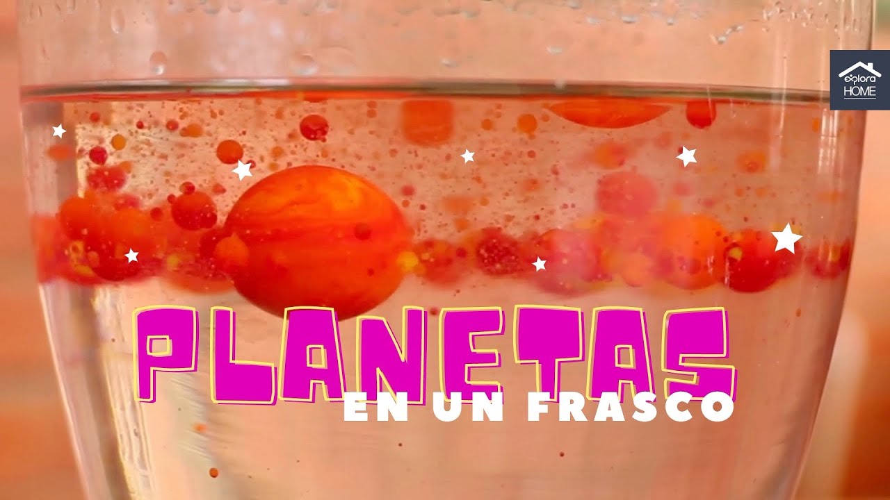 ¡¡Haz tus propios planetas en un frasco!!