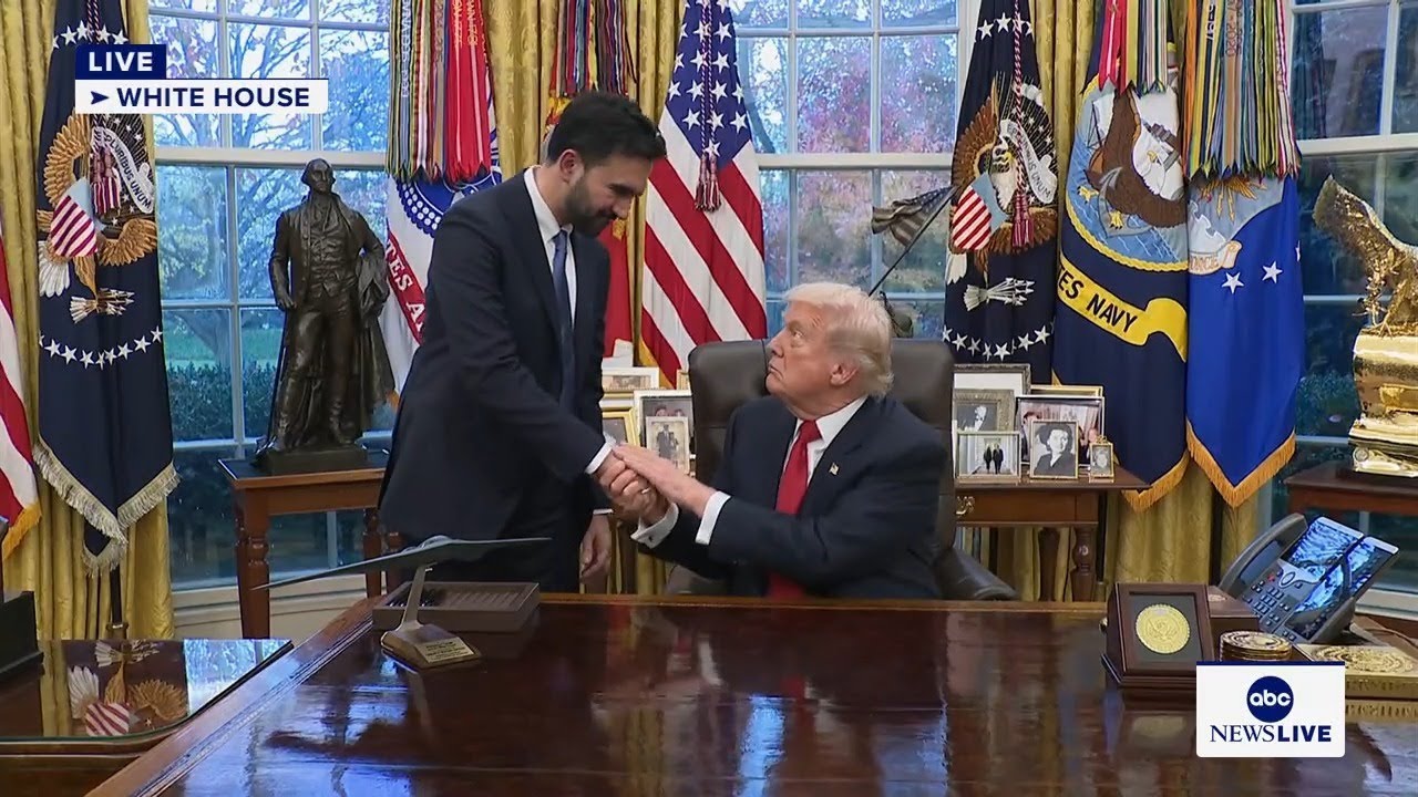 WATCH: President Trump meets with NYC Mayor-Elect Zohran Mamdani at the White House