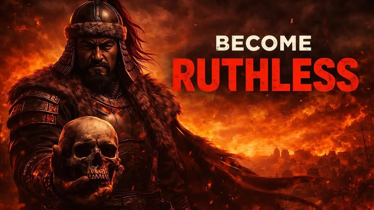 How A Man Becomes Cold Hearted And Strong | Genghis Khan