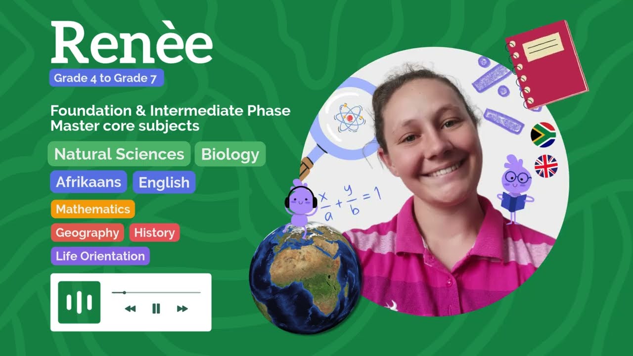 Biology Tutor - Intermediate Phase tutor core subjects |  South Africa, Namibia, Botswana