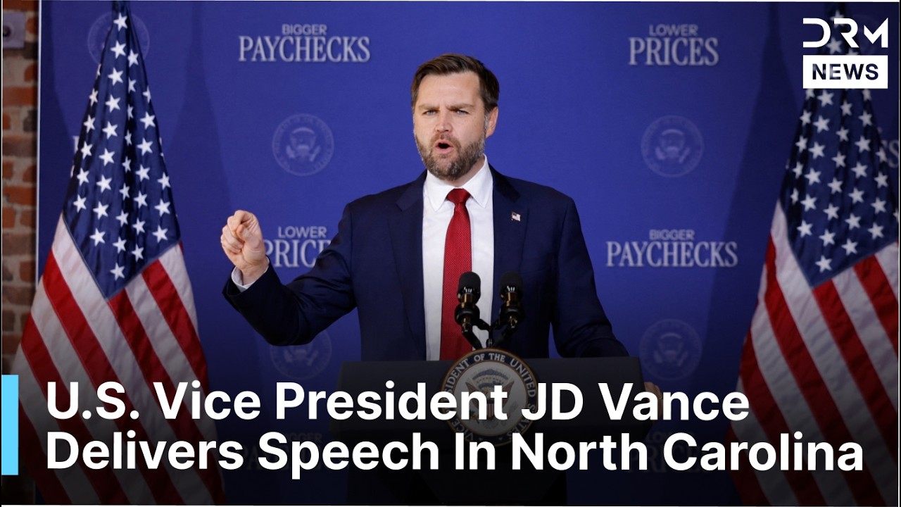 Rocky Mount Speech: JD Vance Highlights Trump Economic Plan in North Carolina | DRM News | AC1F
