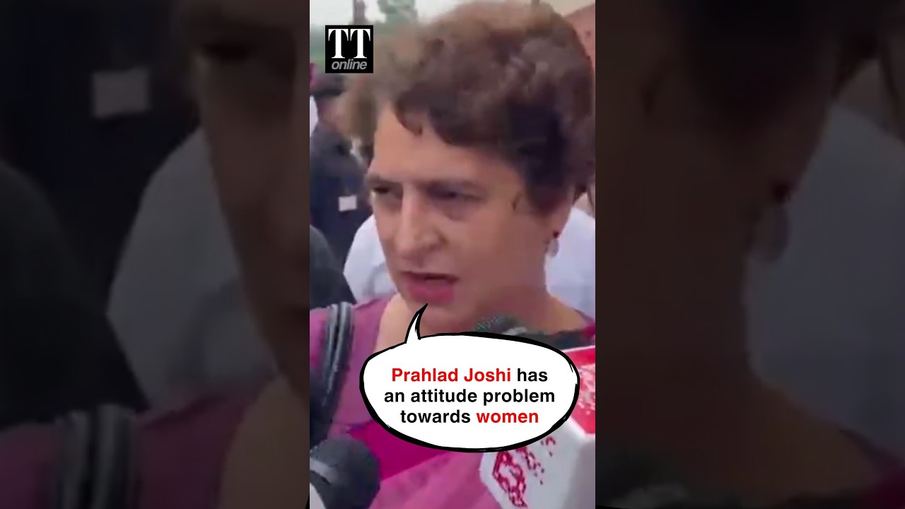 Priyanka Gandhi Calls her Remarks 'Just the Truth' In Response To Prahlad Joshi