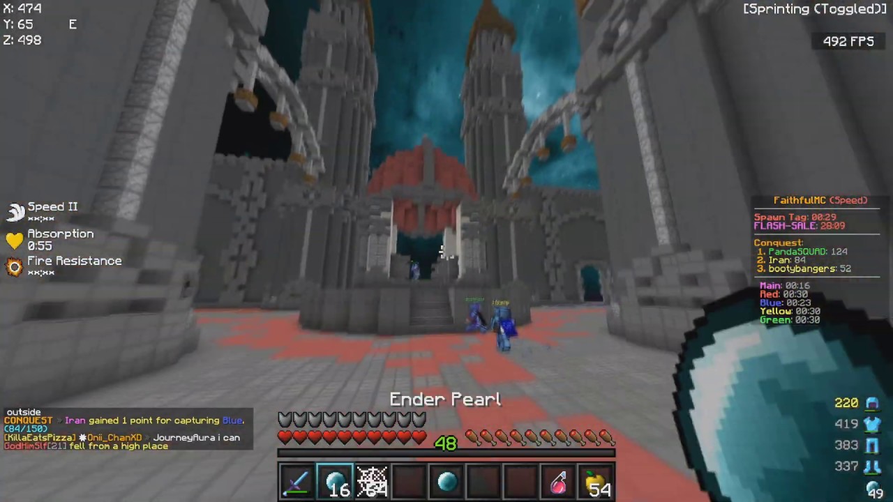 Conquest fights *INSANE* | FaithfulMC