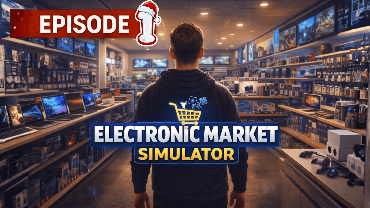 Electronic Market Simulator – Episode 1 | Our First Electronics Store!