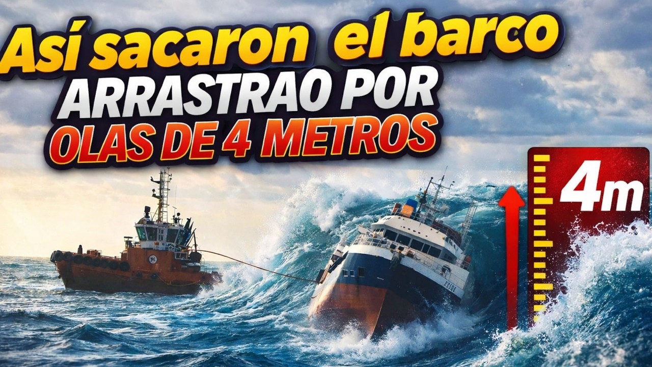 ¿Cómo sacaron el barco encallado en Playa Los Cocos en Santa Marta? | Vanguardia