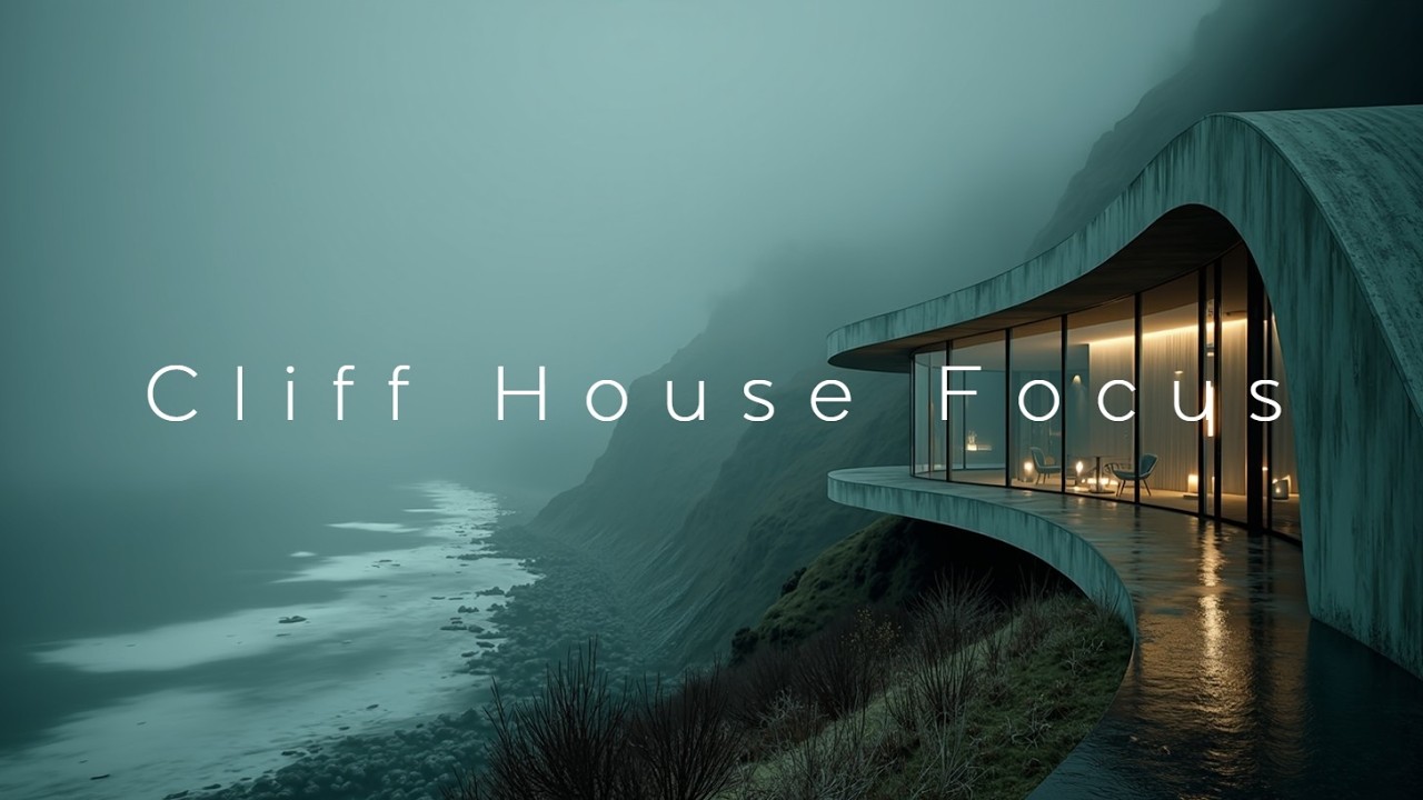 Coastal Calm Deep Work Music | Focus & Chillout Beats | Serene Productivity