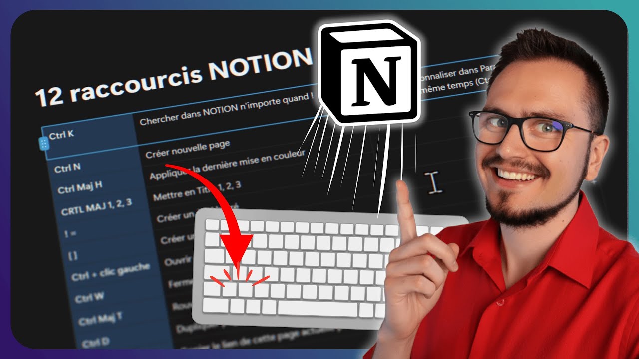 12 raccourcis Notion à connaître pour gagner du temps 🕰️