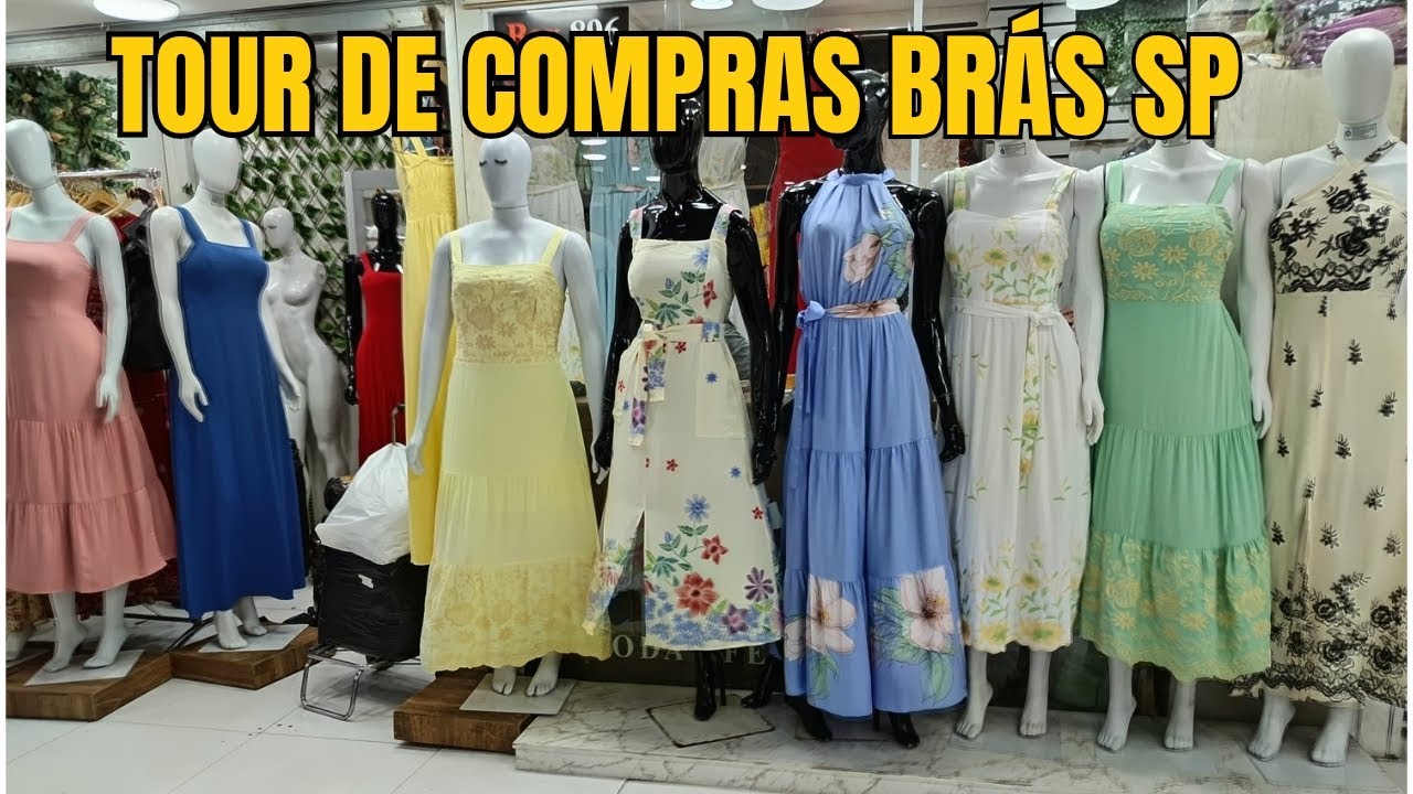 MODA FEMININA NOVAS COLEÇÕES 2026 NO BRÁS SP