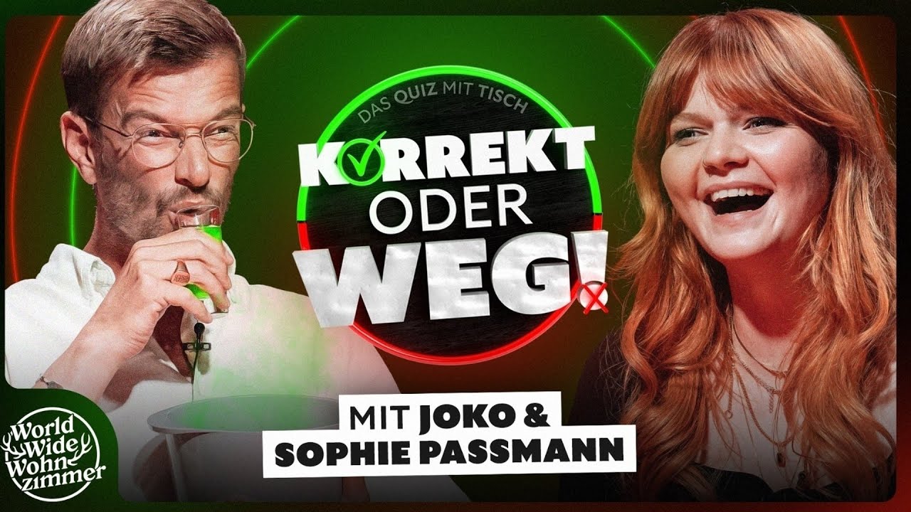 KORREKT oder WEG! (mit Joko Winterscheidt & Sophie Passmann)