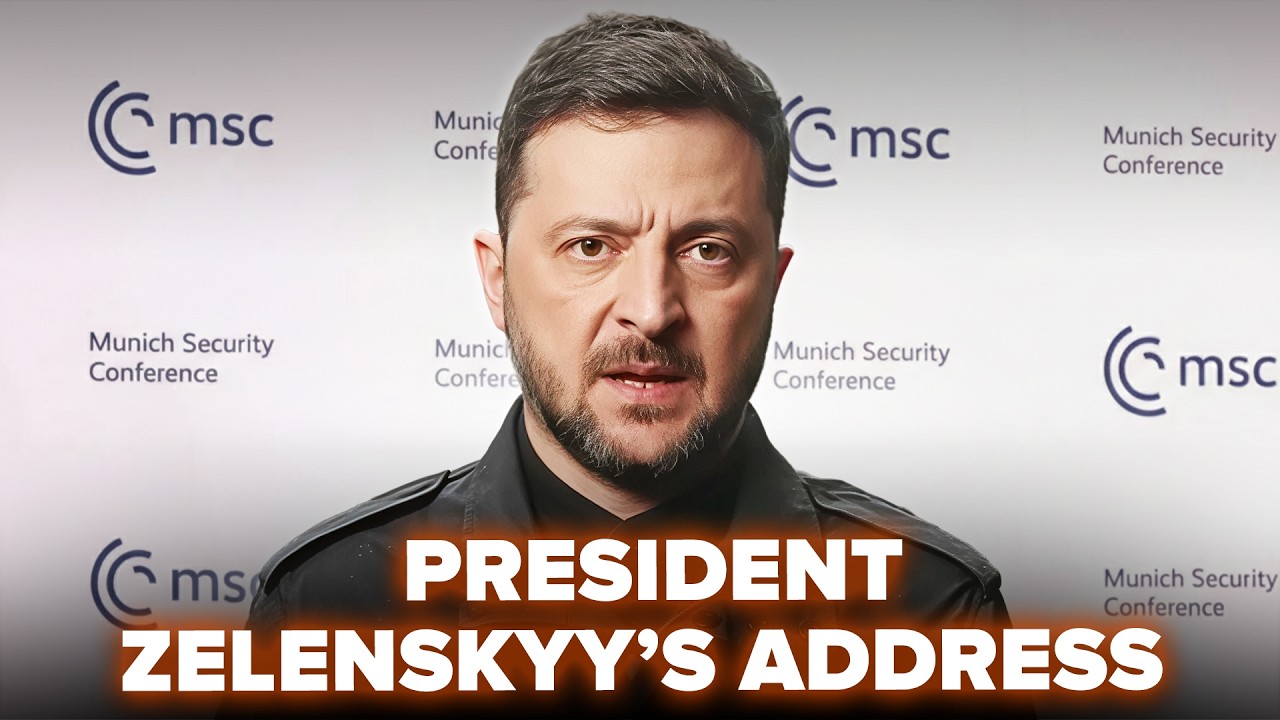 LIVE NOW! Zelenskyy Speaks at the Munich Conference – POWERFUL Statements