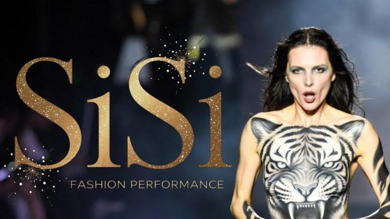 SiSi Fashion Performance 2025 | Tiger Instinct &ndash; Сила BodyArt Couture #бодиарт #мода #искусство