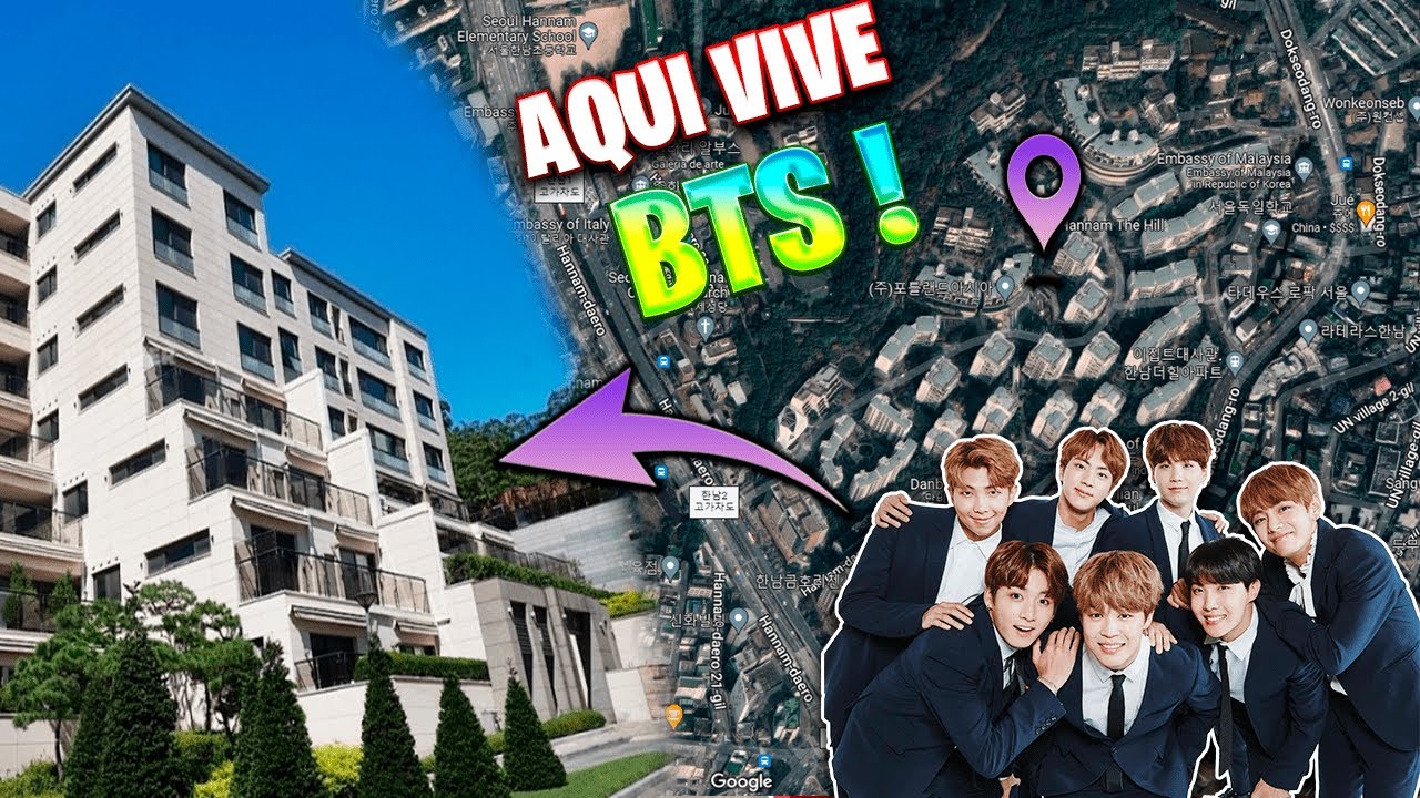 AQUI Viven Los Chicos de BTS!!  ☄️😮
