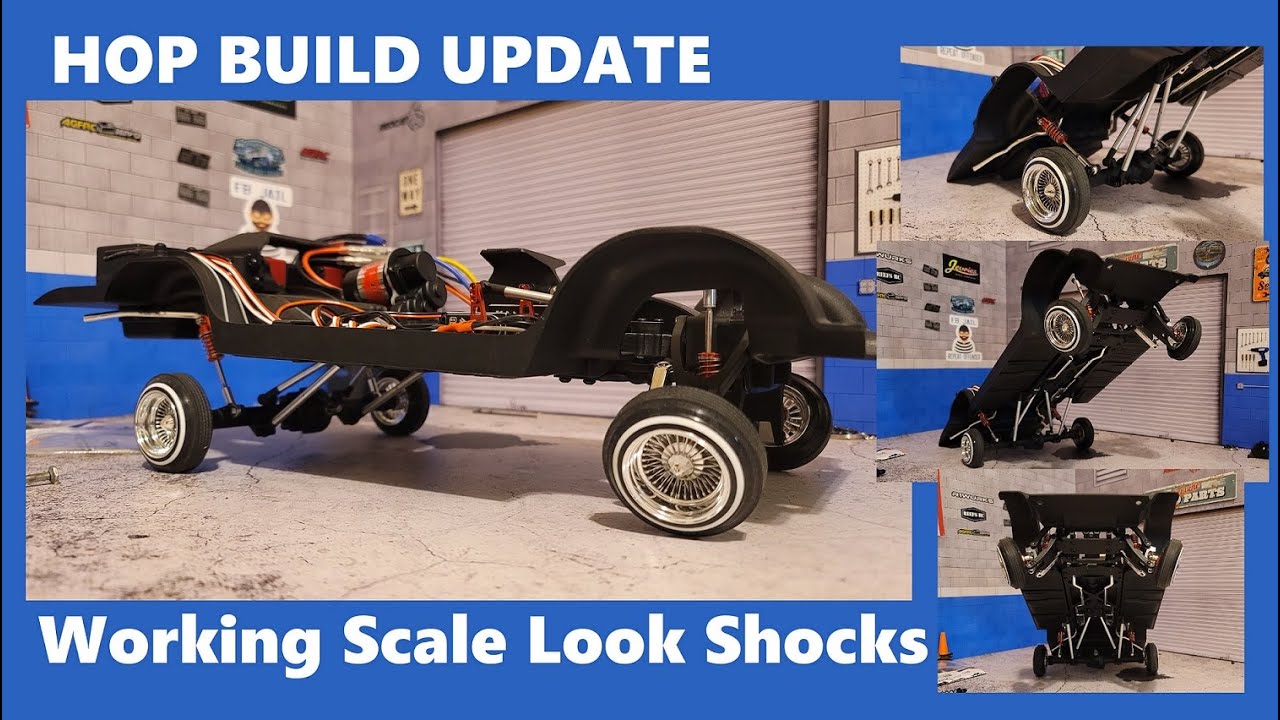 HOP BUILD UPDATE #3 Working Scale look Shocks