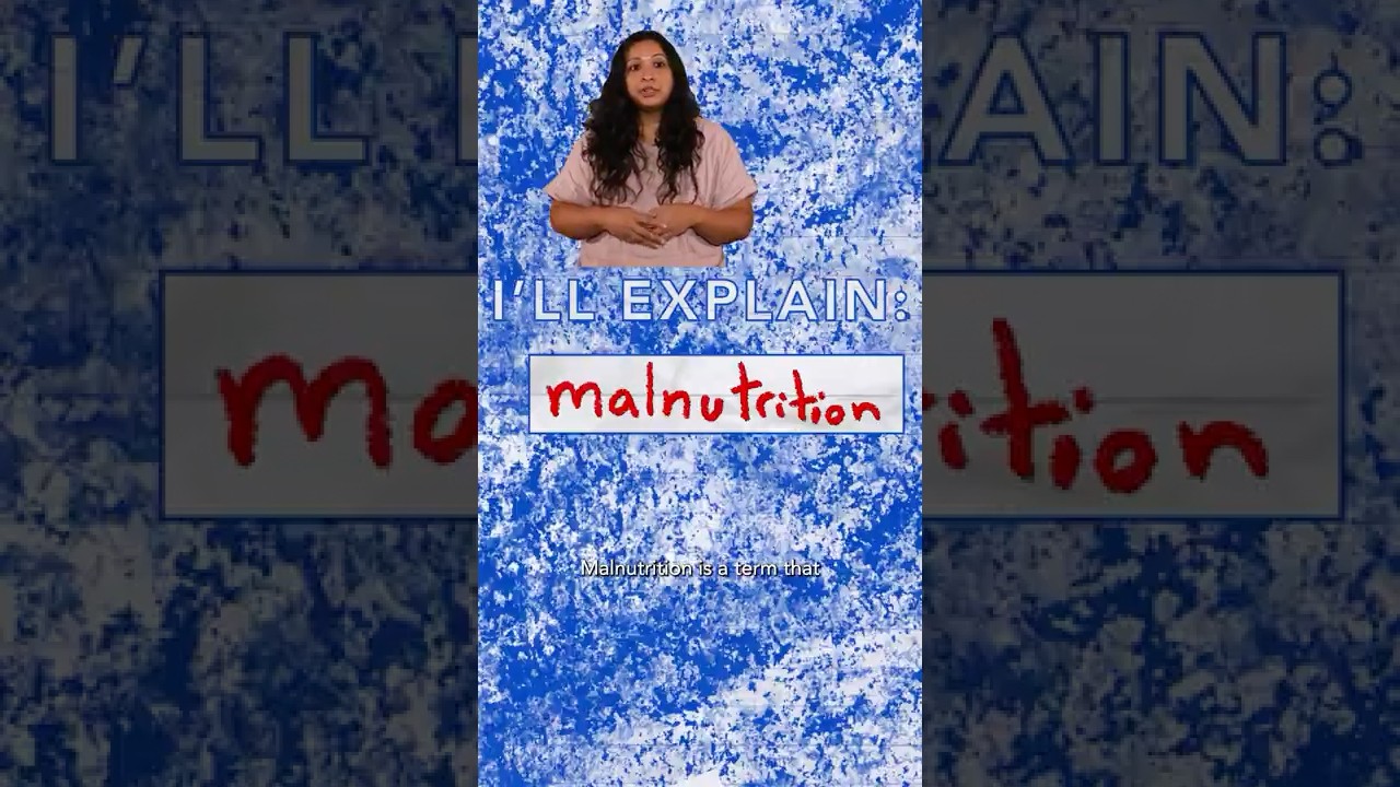 What is malnutrition?