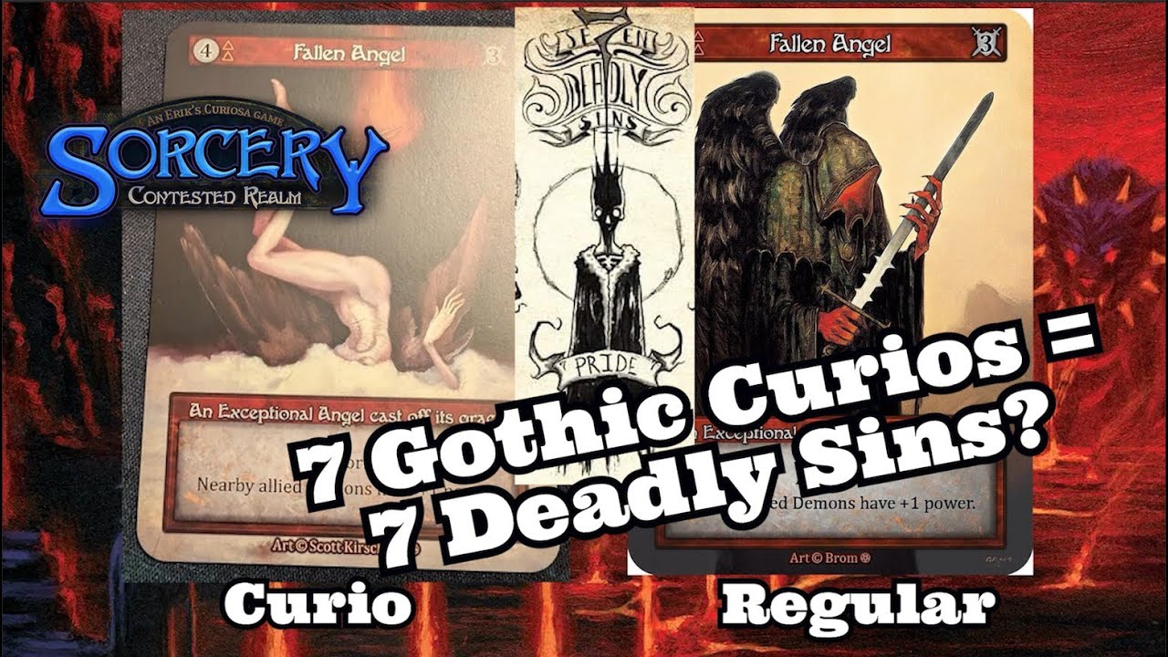 SORCERY SUNDAY | The 7 Gothic Curios Represent The 7 Deadly Sins!