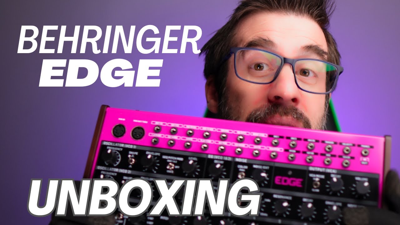 Behringer EDGE - Unboxing y primeras impresiones en Español