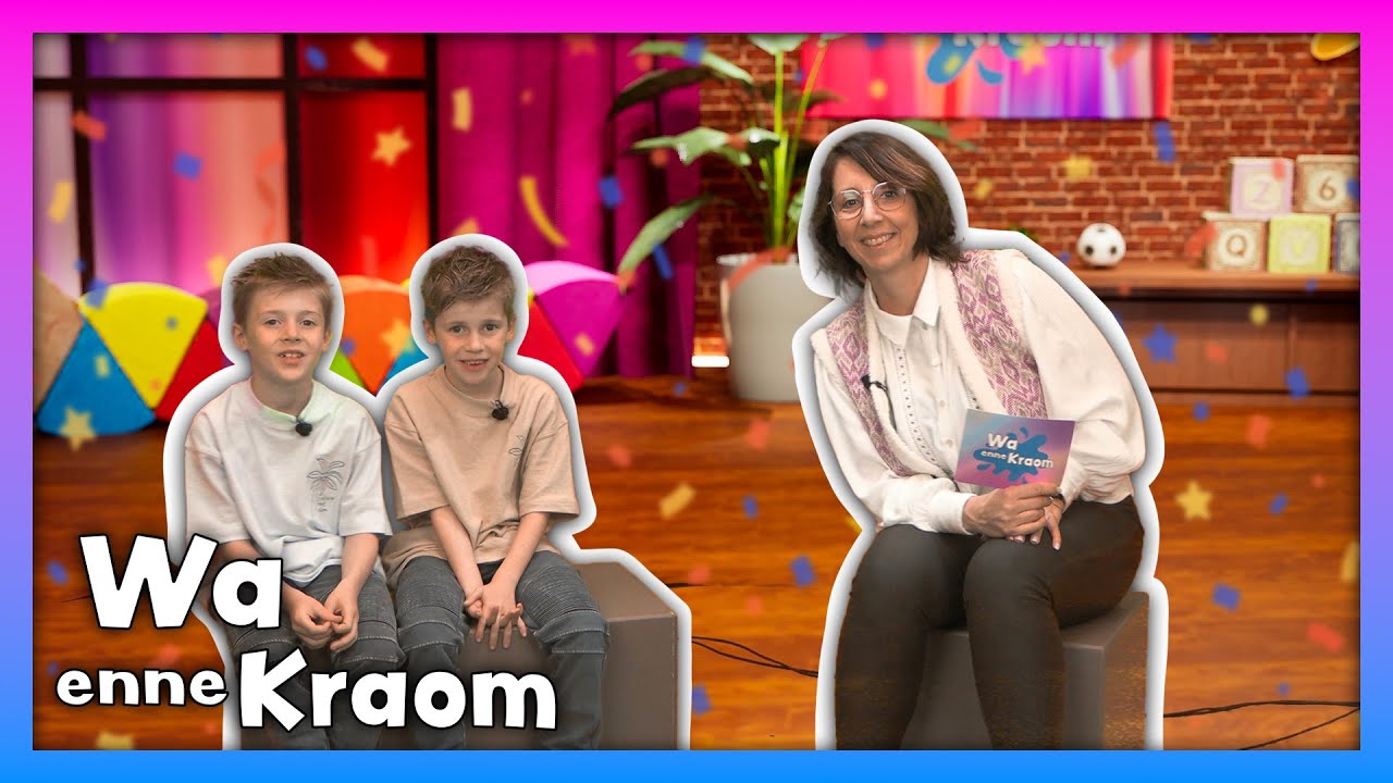 Ferre (9) en Flyn (7) over voetbal, tennis, YouTube, TikTok en kippen! | Wa Enne Kraom #11