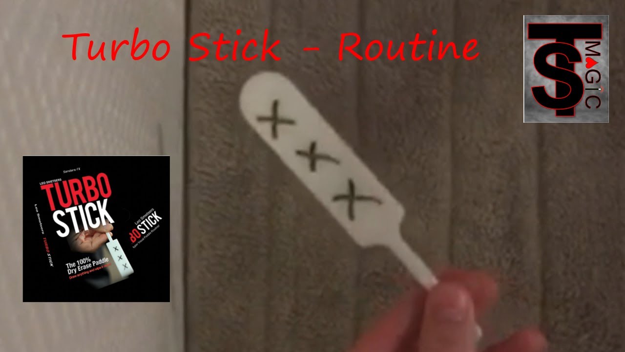 Turbo Stick || Zaubertrick || Paddeltrick || Magic S.E.T