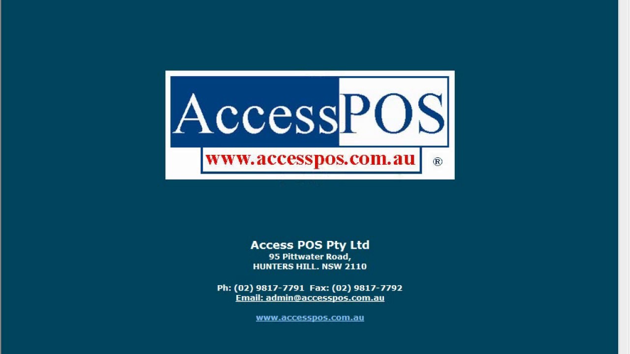 NCR Aloha POS Customer Accounts (Replacing Standard House Accounts)
