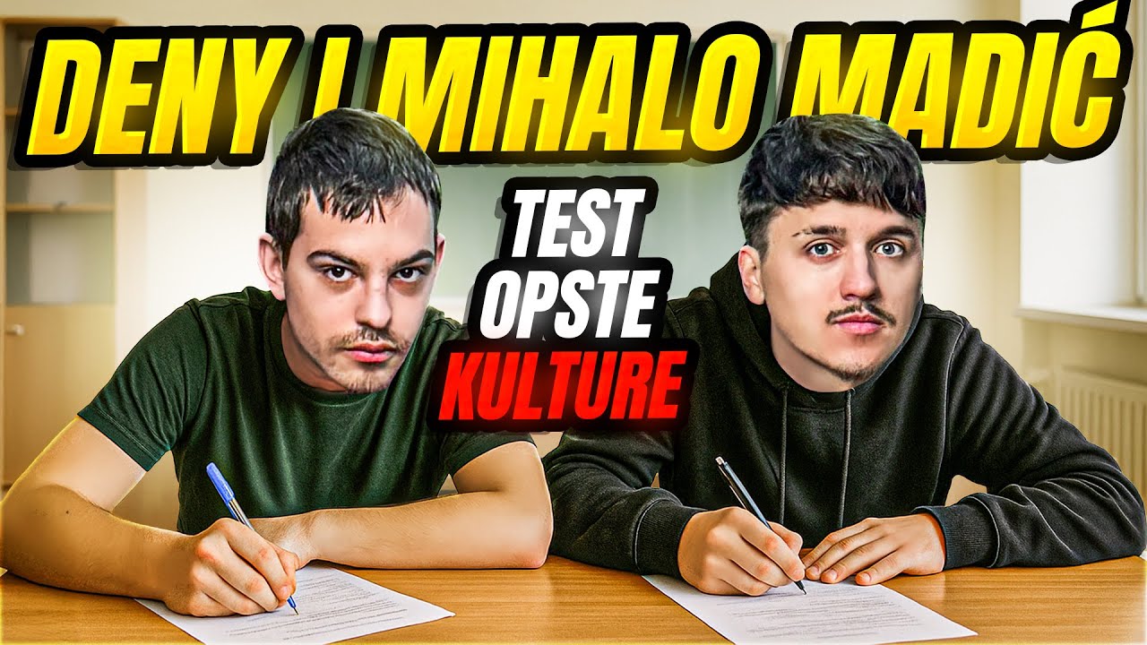MIHAJLO MADIC RADI TEST OPSTE KULTURE! *pogodio sve*