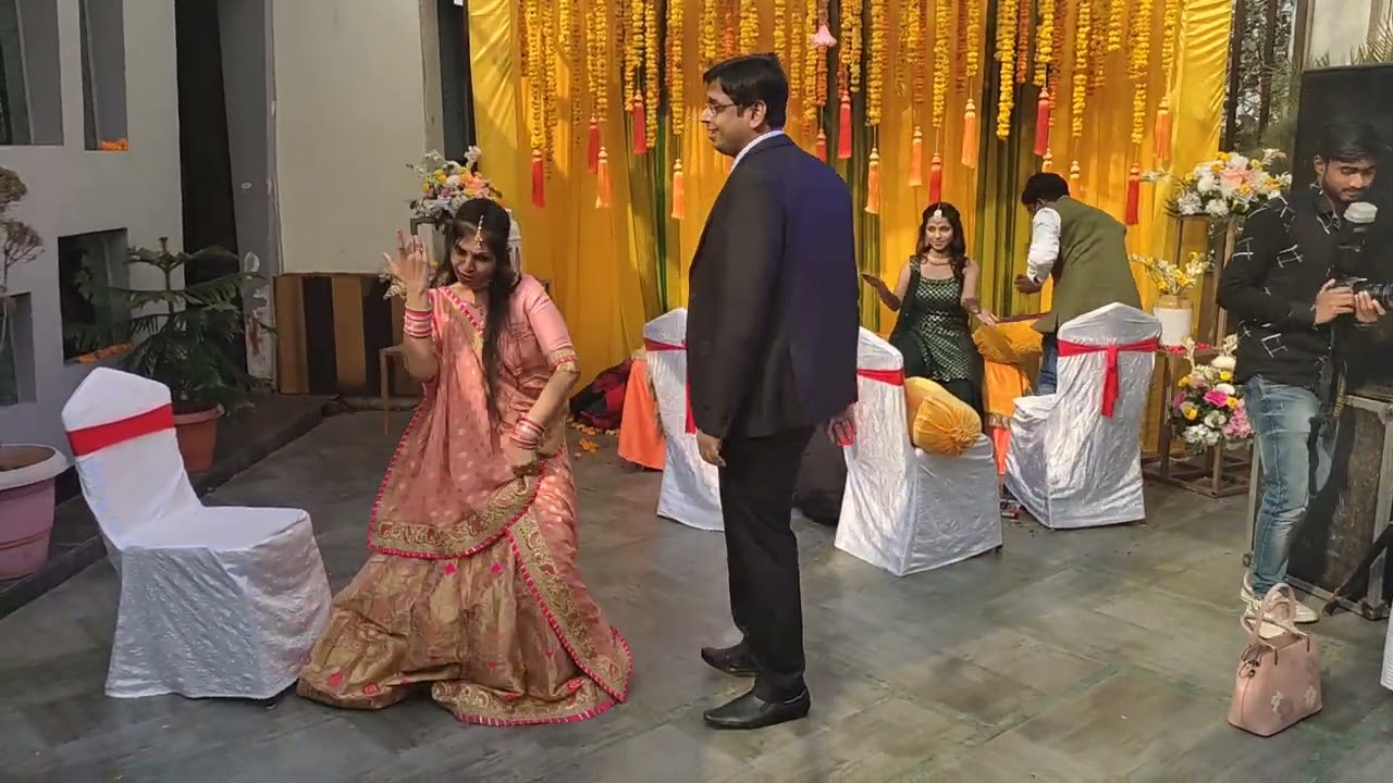 Radhika k daddy zara aana -by Priya and  Shantanu .
