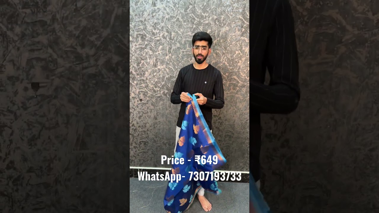 Very Soft Cotton Silk Floral Buta Saree #cottonsilk #softsarees #floral #jacquard