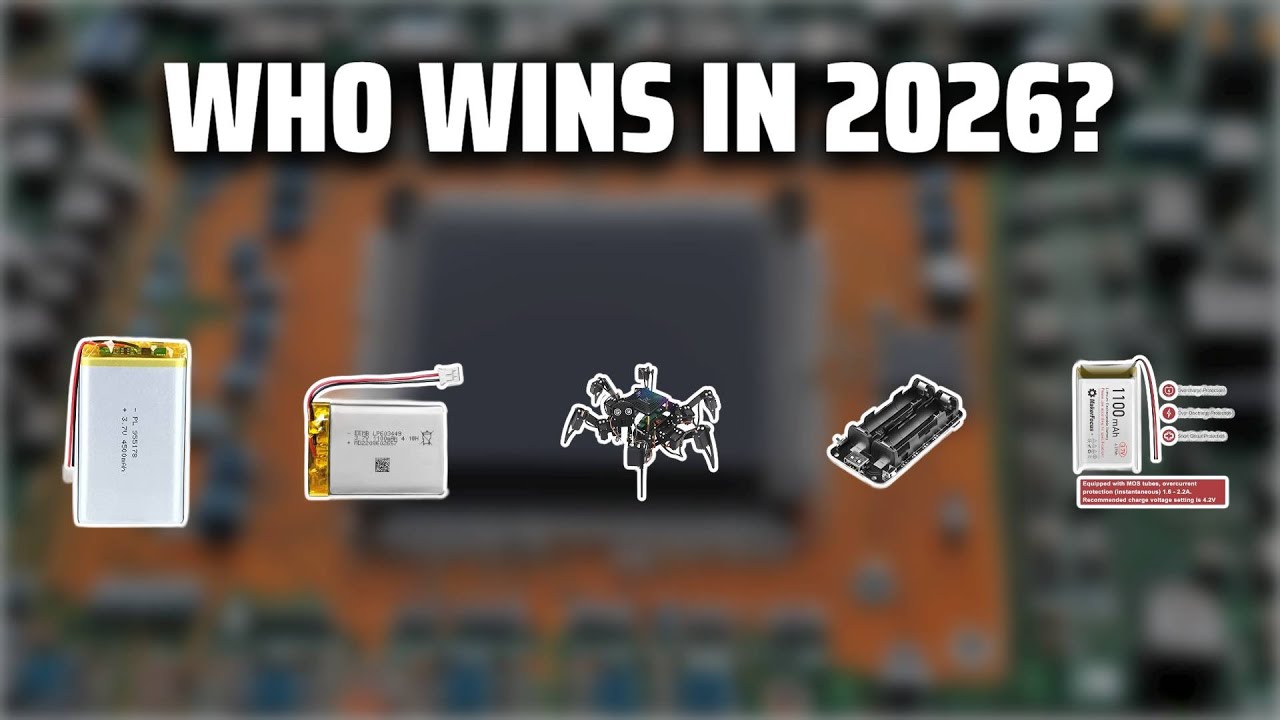 The Top 5 Best ESP32 Battery in 2026 - Must Watch Before Buying!