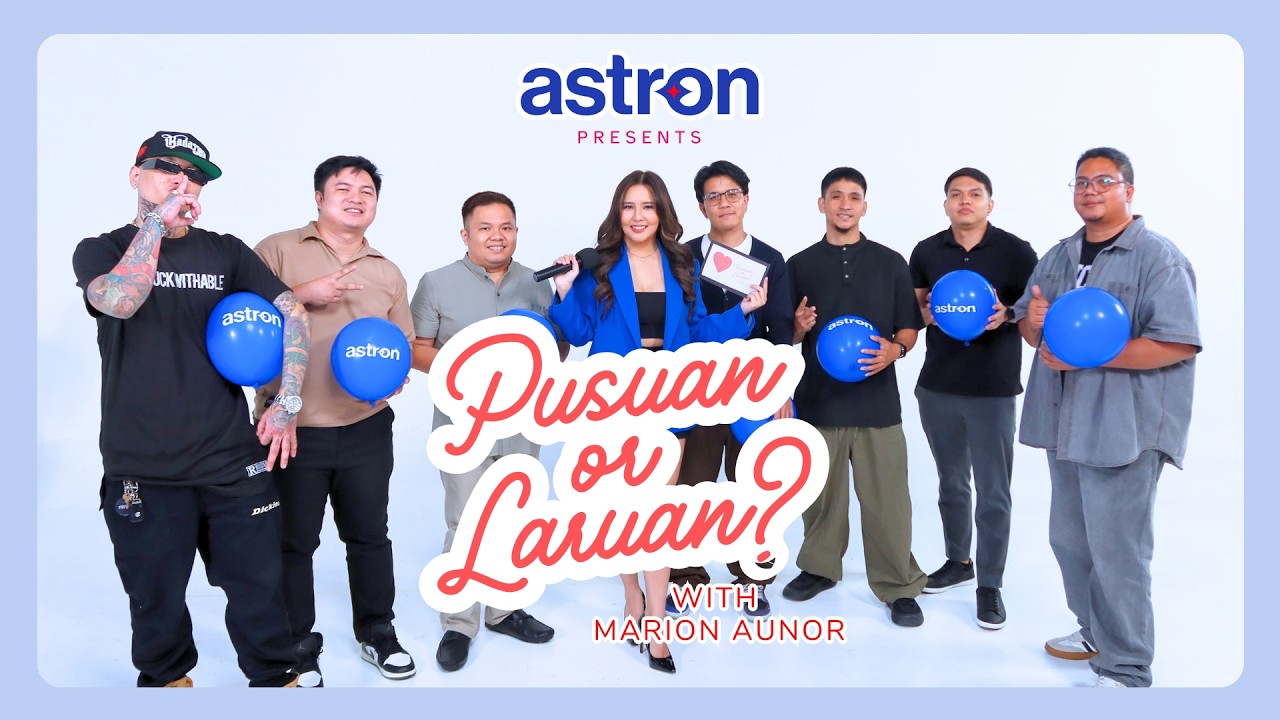 Pusuan or Laruan with Marion Aunor | Episode 37 (with Astron Appliances Philippines)