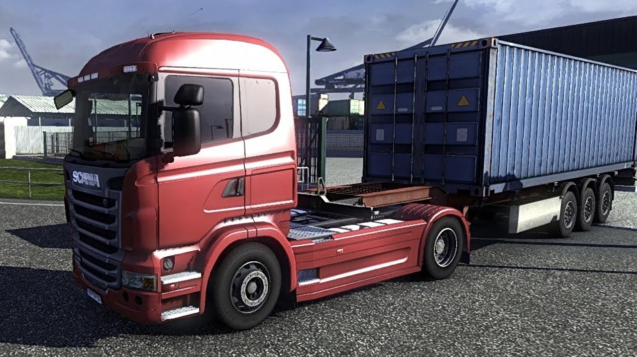 Euro Truck Simulator 2 - Scania R360 Transporting 13 Tons of Office Paper
