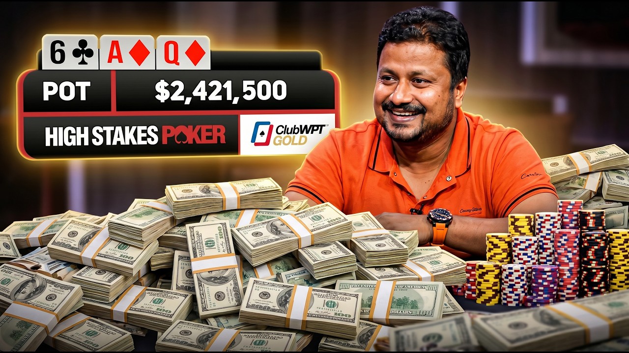 THE BIGGEST POT IN HIGH STAKES POKER HISTORY!
