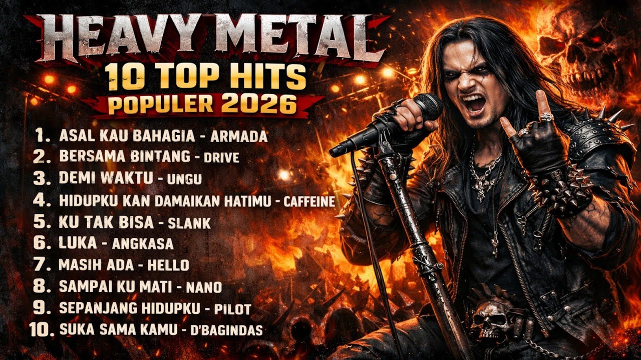 HEAVY METAL 10 TOP HITS POPULER 2026 COVER BY SN METAL 