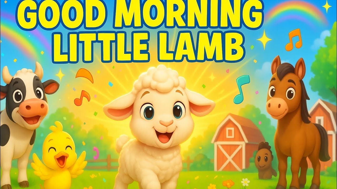 Good Morning, Little Lamb – Wake Up Happy! 🌞🐑