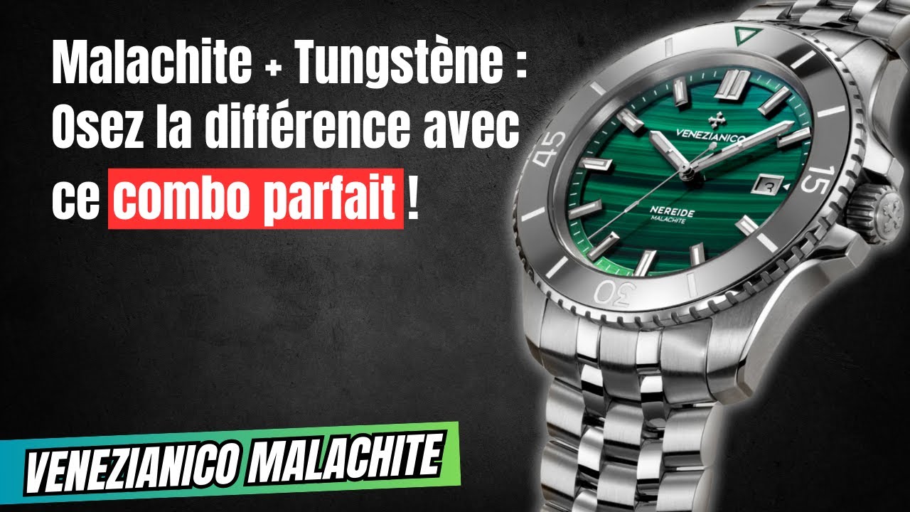 Pourquoi cette MONTRE avec un cadran en PIERRE NATURELLE est INCROYABLE ?
