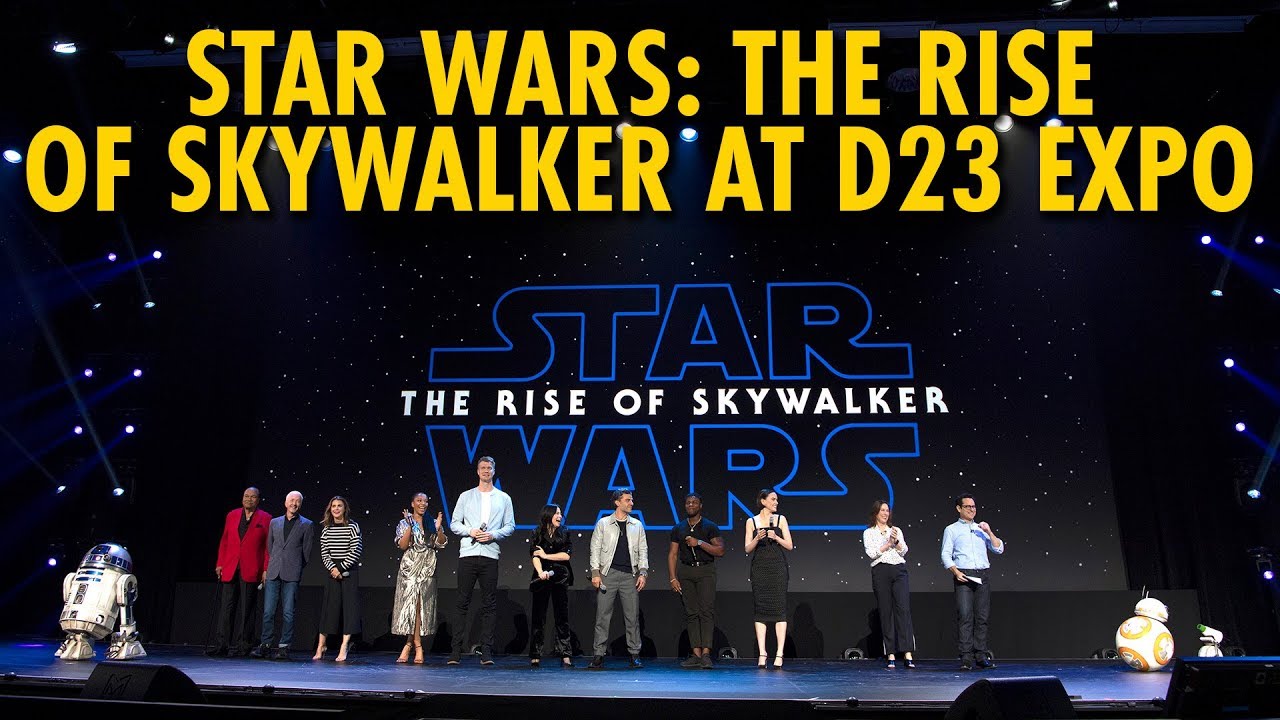 Star Wars: The Rise of Skywalker Walt Disney Studios Panel | D23 Expo 2019