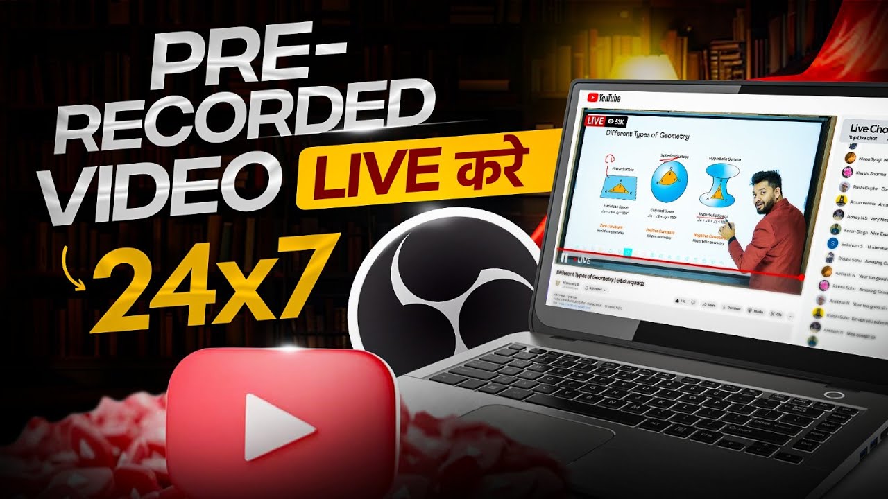 How to Live Stream Non-Stop with OBS | 24/7 Pre-Recorded Videos on YouTube!