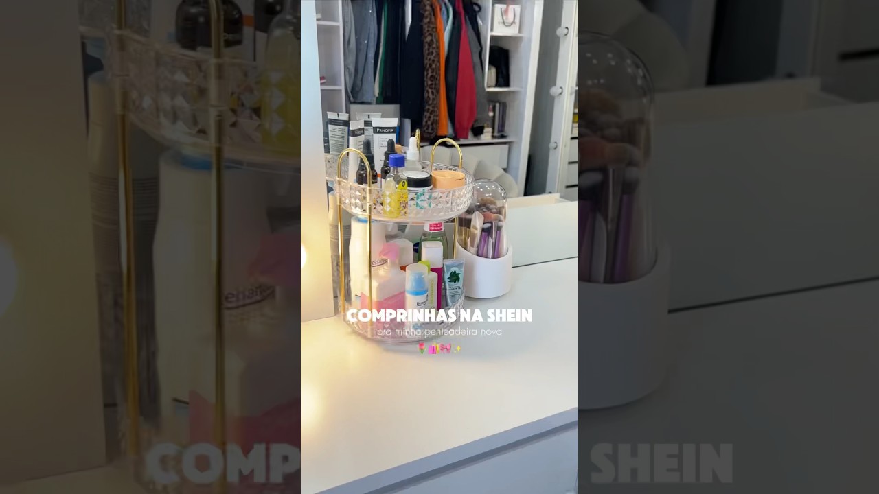 Comprinhas pra minha penteadeira nova! 🛍️✨