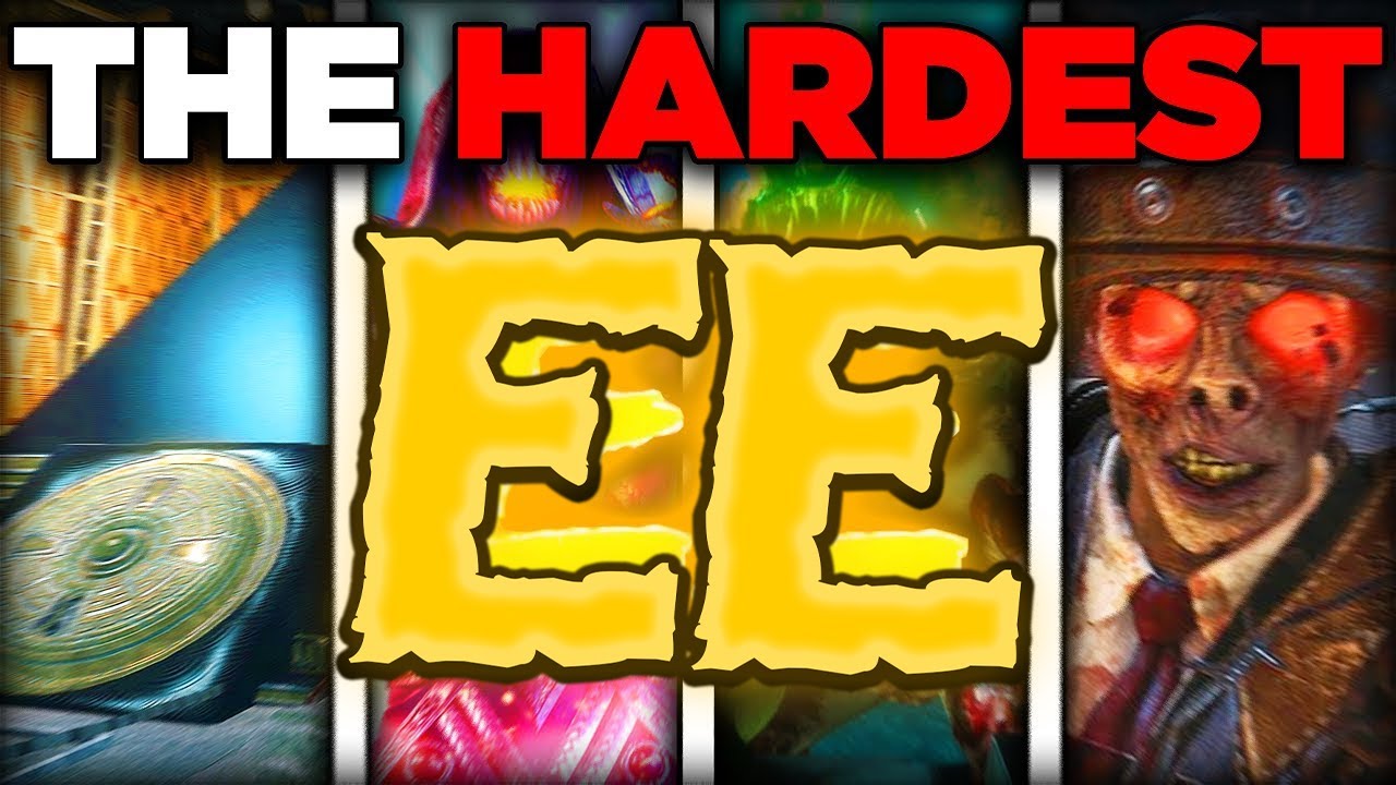 Beating The Hardest Easter Eggs On EVERY Zombies Game