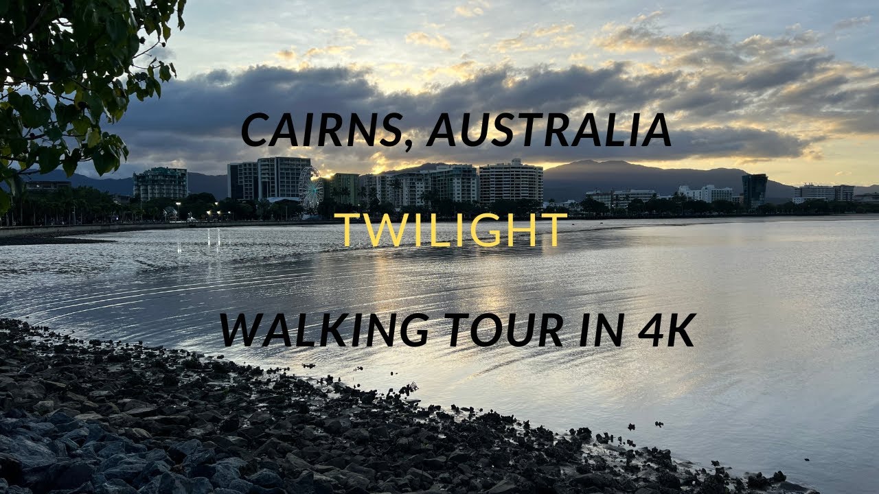 Cairns Twilight Walking Tour [4K]