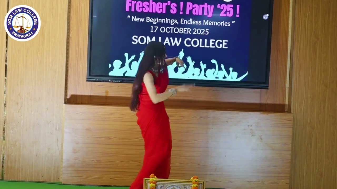 TANUSHREE BALLB 1st sem | Fresher's Party  Dance || Som Law College || Prayagraj || Best Law College