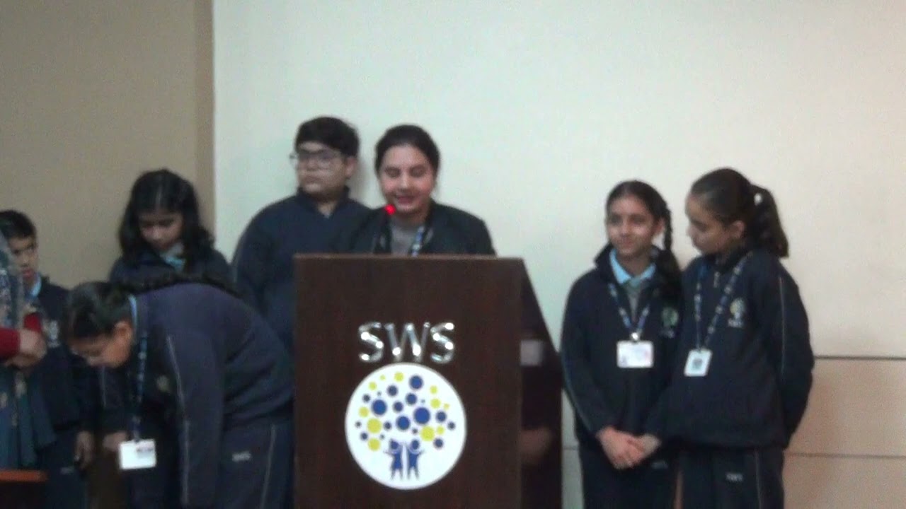 Assembly on School Moto By Class 4 Part 2