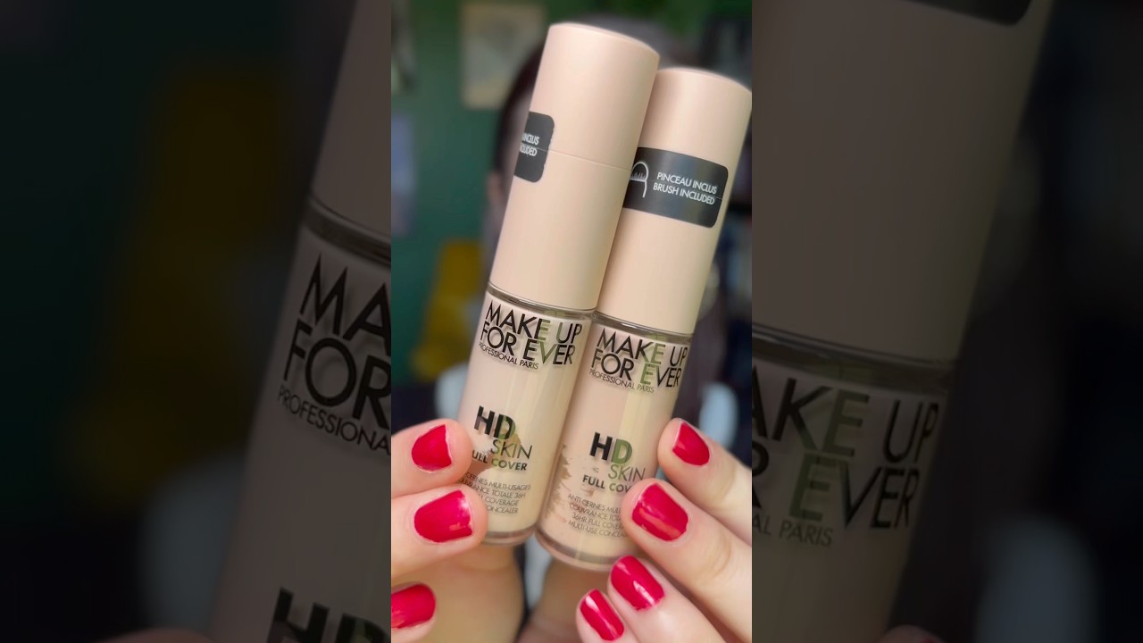 ⁠New @makeupforever HD Skin Full Cover Concealer💕 #makeupforever #concealer #makeup #glam #beauty
