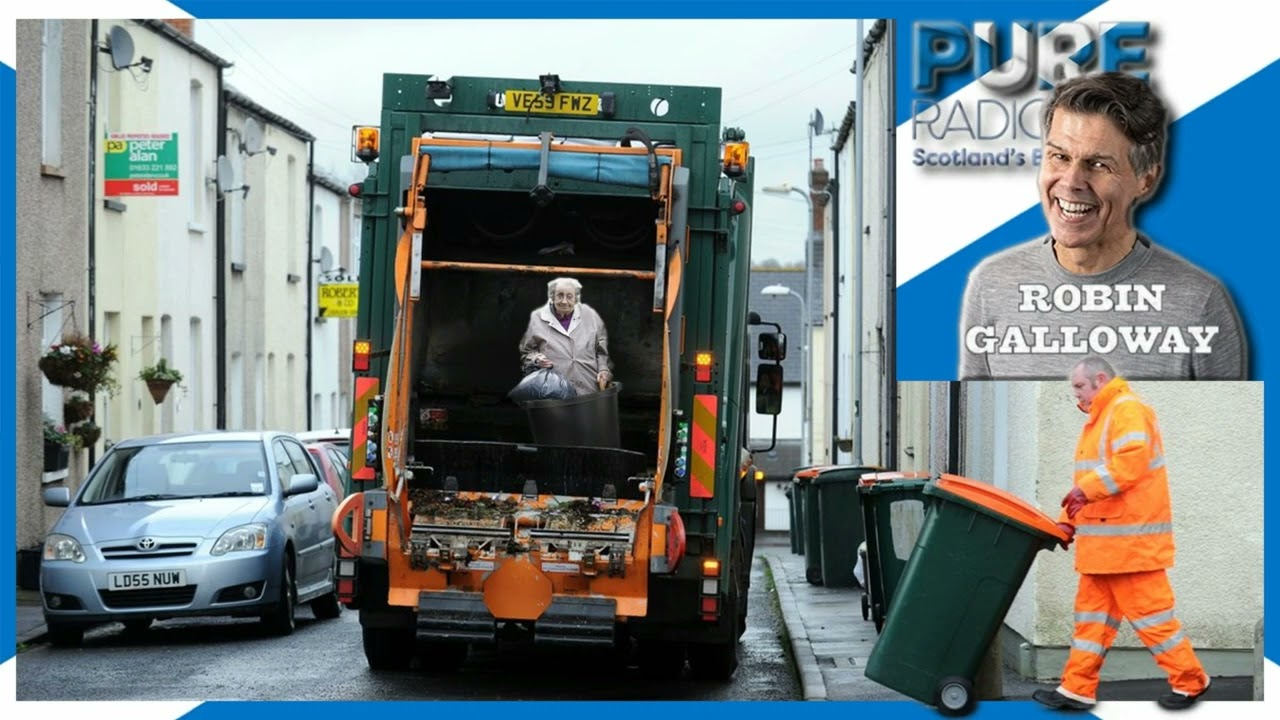Robin Galloway - Old Mrs Galloway - Stuck In Bin ☎️