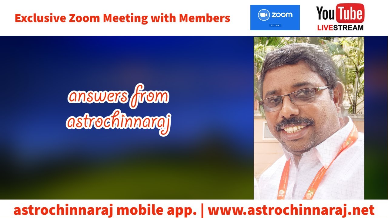 answers from astrochinnaraj  | உரையரங்கம் | UA - 42122