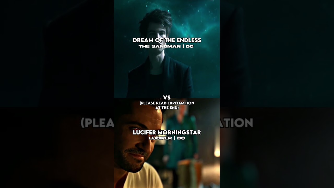 Dream of the Endless vs Lucifer Morningstar #shorts #dream #sandman #lucifer