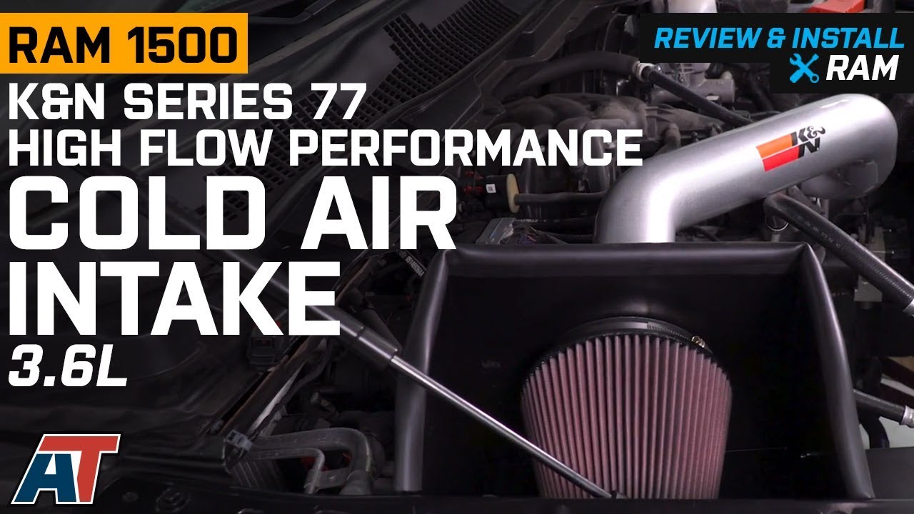2013-2018 Ram K&N Series 77 High Flow Performance Cold Air Intake 3.6L Review & Install