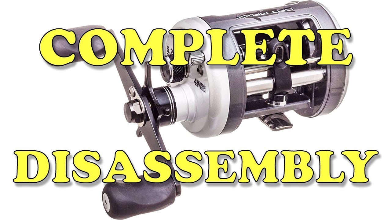 How To Disassemble, Clean, and Lubricate a Bass Pro Shops Catmaxx Reel Part 1