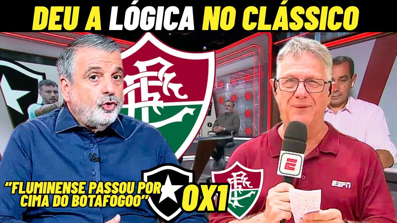 BOTAFOGO 0X1 FLUMINENSE | LUMINENSE VENCE O BOTAFOGO DE NOVO E CONFIRMA: CLÁSSICO TEM DONO
