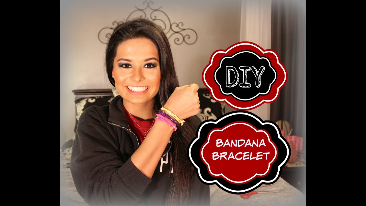 DIY Bandana Bracelet | Madison Danielle