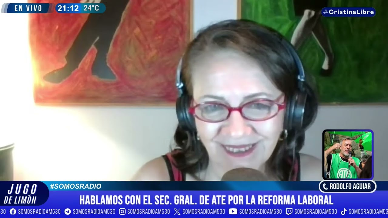 HABLAMOS CON EL SEC. GRAL. DE ATE POR LA REFORMA LABORAL - JUGO DE LIMÓN - AM530