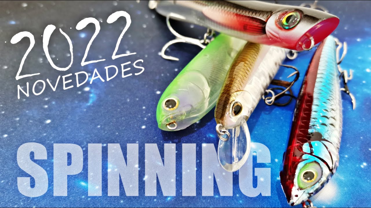 INCREÍBLE estos NUEVOS SEÑUELOS de SPINNING 2022 🔥 NOVEDAD YKR